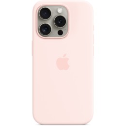 Чехол Apple MagSafe для iPhone 15 Pro, силикон, Розовый