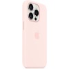 Чехол Apple MagSafe для iPhone 15 Pro, силикон, Розовый
