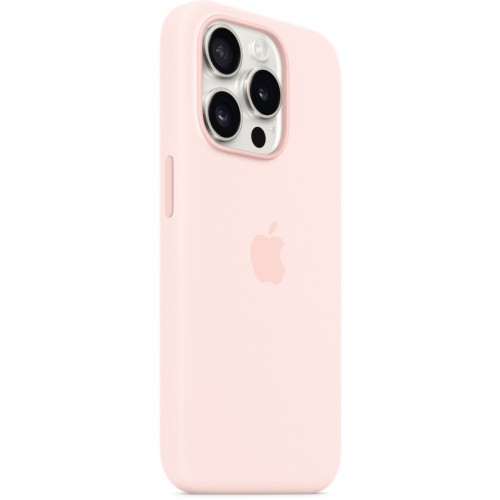 Чехол Apple MagSafe для iPhone 15 Pro, силикон, Розовый