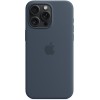 Чехол Apple MagSafe для iPhone 15 Pro Max, силикон, «Грозовая туча»