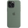 Чехол Apple MagSafe для iPhone 15 Pro Max, силикон, «Сосновый лес»
