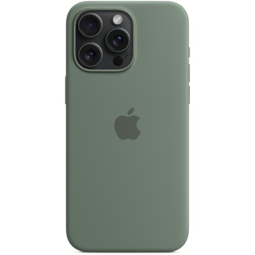 Чехол Apple MagSafe для iPhone 15 Pro Max, силикон, «Сосновый лес»