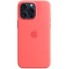 Чехол Apple MagSafe для iPhone 15 Pro Max, силикон, «Спелый нектарин»