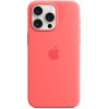 Чехол Apple MagSafe для iPhone 15 Pro Max, силикон, «Спелый нектарин»