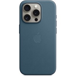 Чехол Apple MagSafe FineWoven для iPhone 15 Pro, «Тихоокеанский синий»