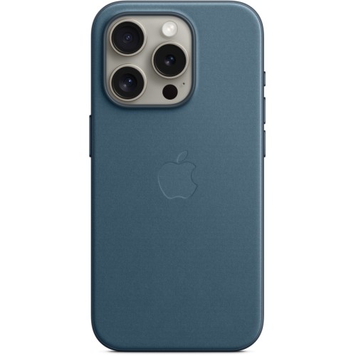 Чехол Apple MagSafe FineWoven для iPhone 15 Pro, «Тихоокеанский синий»