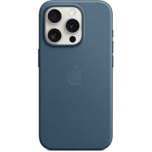 Чехол Apple MagSafe FineWoven для iPhone 15 Pro, «Тихоокеанский синий»