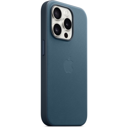 Чехол Apple MagSafe FineWoven для iPhone 15 Pro, «Тихоокеанский синий»