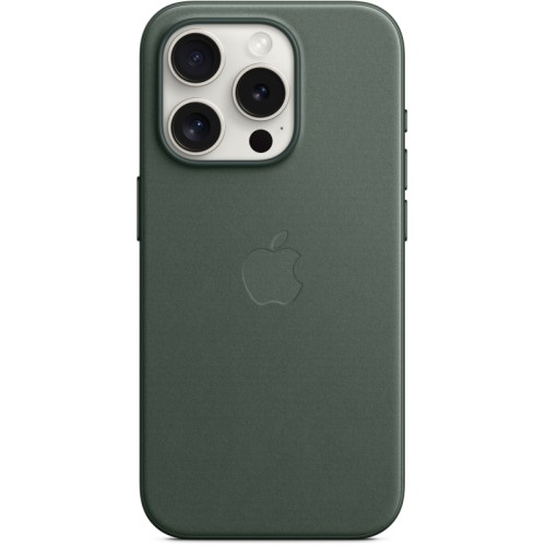 Чехол Apple MagSafe FineWoven для iPhone 15 Pro, Зелёный