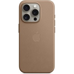 Чехол Apple MagSafe FineWoven для iPhone 15 Pro, Серо-коричневый
