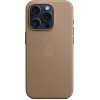 Чехол Apple MagSafe FineWoven для iPhone 15 Pro, Серо-коричневый