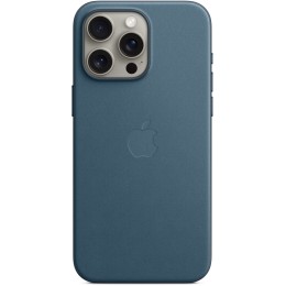 Чехол Apple MagSafe FineWoven для iPhone 15 Pro Max, «Тихоокеанский синий»