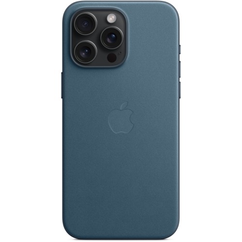 Чехол Apple MagSafe FineWoven для iPhone 15 Pro Max, «Тихоокеанский синий»