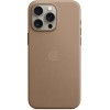 Чехол Apple MagSafe FineWoven для iPhone 15 Pro Max, Серо-коричневый