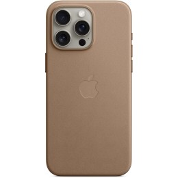 Чехол Apple MagSafe FineWoven для iPhone 15 Pro Max, Серо-коричневый
