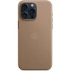 Чехол Apple MagSafe FineWoven для iPhone 15 Pro Max, Серо-коричневый