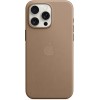 Чехол Apple MagSafe FineWoven для iPhone 15 Pro Max, Серо-коричневый