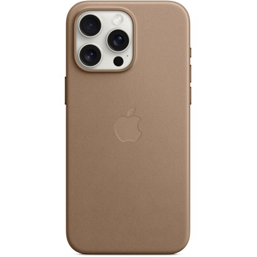Чехол Apple MagSafe FineWoven для iPhone 15 Pro Max, Серо-коричневый