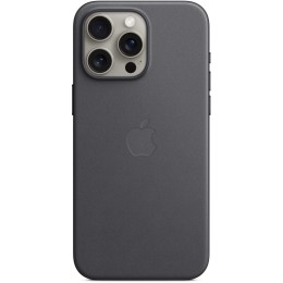Чехол Apple MagSafe FineWoven для iPhone 15 Pro Max, Чёрный