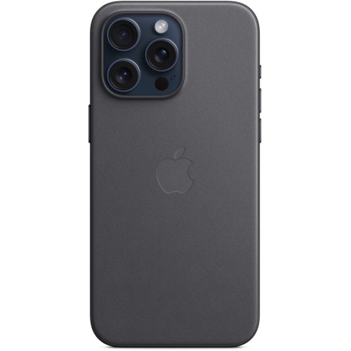 Чехол Apple MagSafe FineWoven для iPhone 15 Pro Max, Чёрный