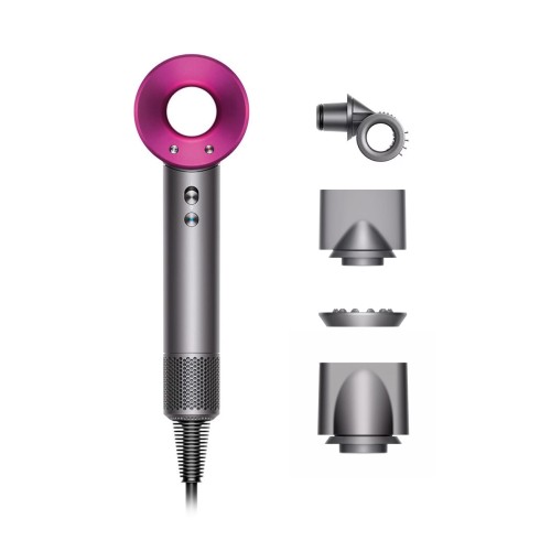 Фен Dyson Supersonic HD15, Nickel/Fuchsia
