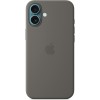 Чехол Apple для iPhone 16 Plus Silicone MagSafe, серый