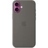 Чехол Apple для iPhone 16 Plus Silicone MagSafe, серый