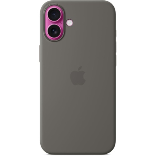 Чехол Apple для iPhone 16 Plus Silicone MagSafe, серый