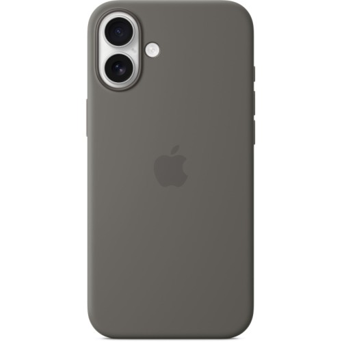 Чехол Apple для iPhone 16 Plus Silicone MagSafe, серый