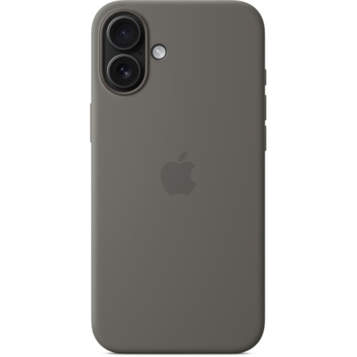 Чехол Apple для iPhone 16 Plus Silicone MagSafe, серый