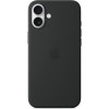 Чехол Apple для iPhone 16 Plus Silicone MagSafe, чёрный