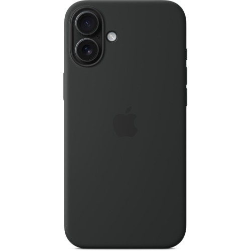 Чехол Apple для iPhone 16 Plus Silicone MagSafe, чёрный