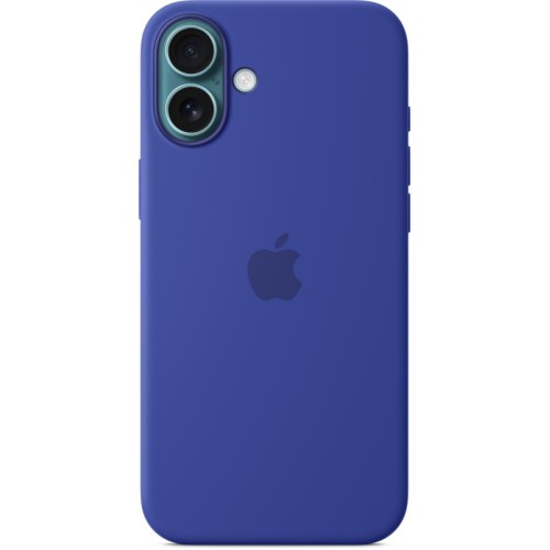 Чехол Apple для iPhone 16 Plus Silicone MagSafe, ультрамарин