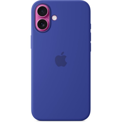 Чехол Apple для iPhone 16 Plus Silicone MagSafe, ультрамарин