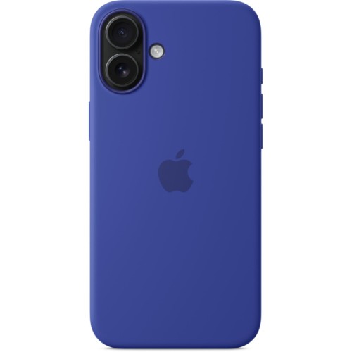 Чехол Apple для iPhone 16 Plus Silicone MagSafe, ультрамарин