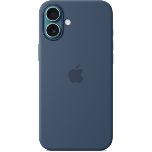 Чехол Apple для iPhone 16 Plus Silicone MagSafe, синий деним