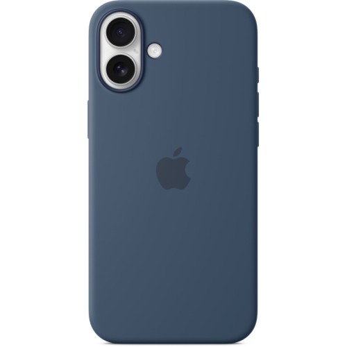 Чехол Apple для iPhone 16 Plus Silicone MagSafe, синий деним