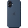 Чехол Apple для iPhone 16 Plus Silicone MagSafe, синий деним