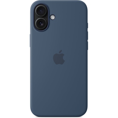 Чехол Apple для iPhone 16 Plus Silicone MagSafe, синий деним