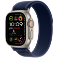 Apple Watch Ultra 2 GPS + Cellular, 49 мм, корпус из бежевого титана, ремешок Trail синего цвета, размер M/L