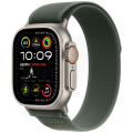 Apple Watch Ultra 2 GPS + Cellular, 49 мм, корпус из бежевого титана, ремешок Trail зелёного цвета, размер M/L