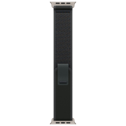 Apple Watch Ultra 2 GPS + Cellular, 49 мм, корпус из бежевого титана, ремешок Trail чёрного цвета, размер S/M