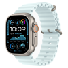 Apple Watch Ultra 2 GPS + Cellular, 49 мм, корпус из бежевого титана, ремешок Ocean цвета «‎ледяной синий»