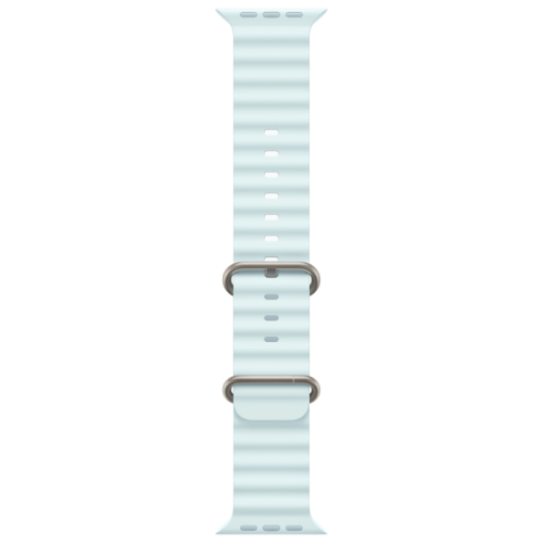 Apple Watch Ultra 2 GPS + Cellular, 49 мм, корпус из бежевого титана, ремешок Ocean цвета «‎ледяной синий»