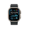 Apple Watch Ultra 2 GPS + Cellular, 49 мм, корпус из бежевого титана, ремешок Ocean чёрного цвета
