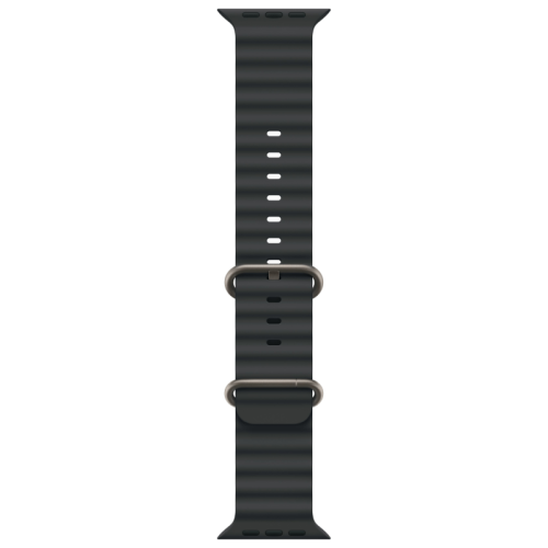 Apple Watch Ultra 2 GPS + Cellular, 49 мм, корпус из бежевого титана, ремешок Ocean чёрного цвета