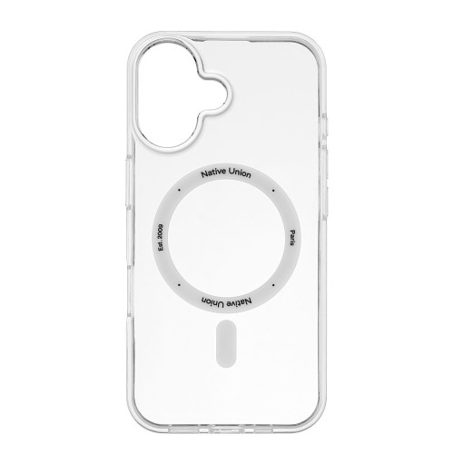 (RE)CLEAR CASE FOR IPHONE 16 TRANSPARENT, чехол защитный для iPhone 16