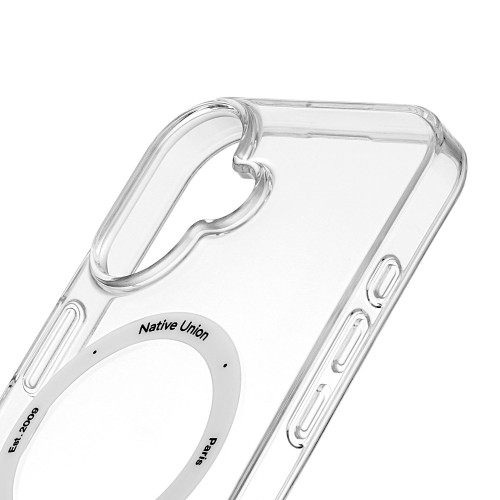(RE)CLEAR CASE FOR IPHONE 16 TRANSPARENT, чехол защитный для iPhone 16