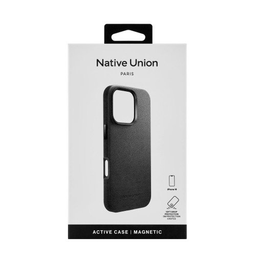 ACTIVE CASE FOR IPHONE 16 BLACK, чехол защитный для iPhone 16, цвет: чёрный