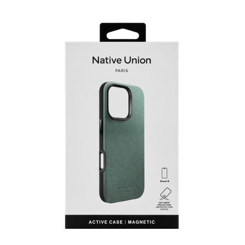ACTIVE CASE FOR IPHONE 16 SLATE GREEN, чехол защитный для iPhone 16, цвет: зелёный сланец